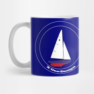 X ONE-DESIGN (UK) Sailboat Mug